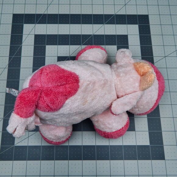 Ty Pluffies MOOER Pink Cow 9" w/Tags Stuffed Animal Toy Plush TyLux 2008 - Picture 5 of 11